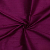 Burgundy 100% Pure Silk Fabric By The Yard
