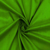 Grass Green Silk Dupioni Fabric By The Yard