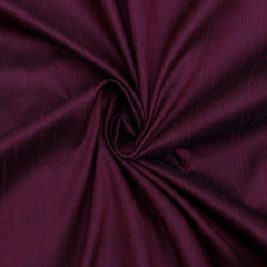 Wine Silk Dupioni Fabric By The Yard