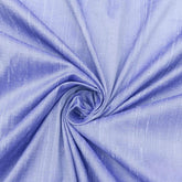 Lavender Blue Silk Dupioni Fabric By The Yard