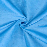 Blue Art Silk/Faux Silk Fabric by the Yard