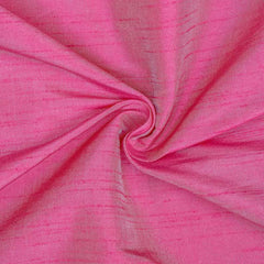 Light Fuchsia Pink Faux Silk Fabric By The Yard