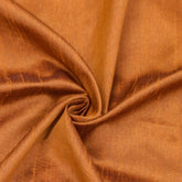 Dark Rust Faux Silk Fabric By The Yard