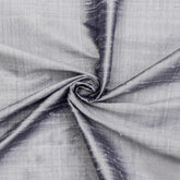 Silver Gray 100% Pure Silk Fabric By The Yard