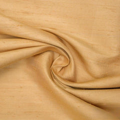 Light Gold 100% Pure Silk Fabric By The Yard