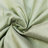 Pistachio Green Silk Dupioni Fabric By The Yard