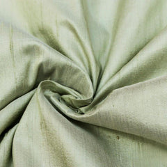 Pistachio Green Silk Dupioni Fabric By The Yard