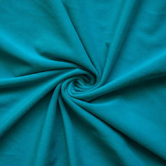 Turquoise High Quality Plush Velvet Fabric by the Yard