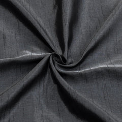 Charcoal Gray Faux Silk Fabric By The Yard