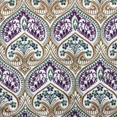 Moroccan Lotus Cotton Velvet Fabric By the Yard