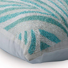 Arctic Layer Blue Beaded Euro Sham