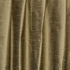 Dull Olive Green Art Silk Curtain Panels
