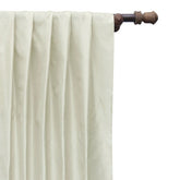 Ivory Art Silk Curtain Panels
