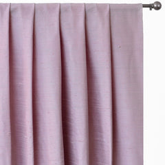 Pastel Lilac Pure Silk Dupioni Curtain Panels