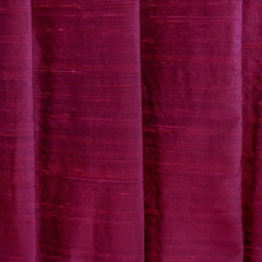 Magenta Silk Dupioni Curtain Panels