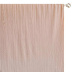Pastel Peach Velvet Curtain Panels