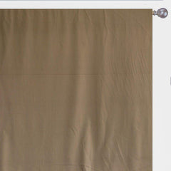 Mocha Brown Velvet Curtain Panels