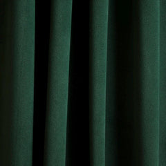 Dark Olive Green Velvet Curtain Panels