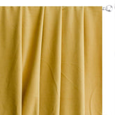 Mustard Yellow Velvet Curtain Panels