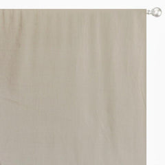 Ecru Cream Velvet Curtain Panels