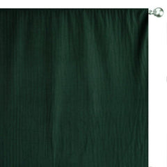 Dark Olive Green Velvet Curtain Panels