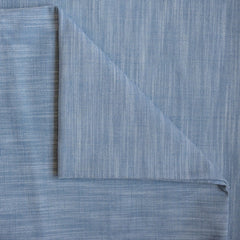 Blue Solid Cotton Fabric