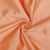 Light Orange Heavy Satin Fabric by the Yard