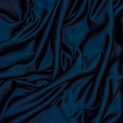 Navy Blue Heavy Satin Fabric by the Yard