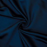Navy Blue Heavy Satin Fabric by the Yard