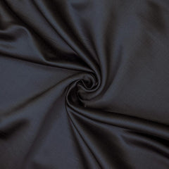 Charcoal Gray Heavy Satin Fabric by the Yard