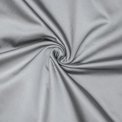 Light Silver Heavy Satin Fabric by the Yard