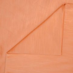 Light Orange Heavy Satin Fabric by the Yard