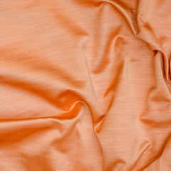 Light Orange Heavy Satin Fabric by the Yard