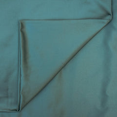 Teal Blue Heavy Satin Fabric by the Yard, Blue Satin Fabric