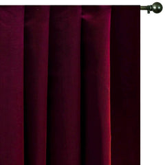 Wine Heavy Satin Fabric by the Yard, Red Satin Fabric