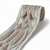 Lattice Velvet Embroidered Designer Trim