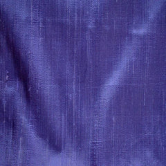 Dark Periwinkle Silk Dupioni Fabric by the Yard, Blue Silk Fabric