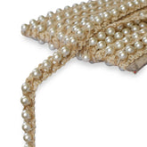Pearl Crochet Jute Trim