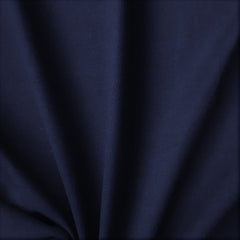 Navy Blue Cotton Linen Fabric