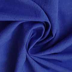 Royal Blue Cotton Linen Fabric