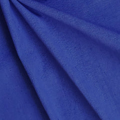 Royal Blue Cotton Linen Fabric