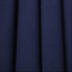 Navy Blue Cotton Linen Fabric