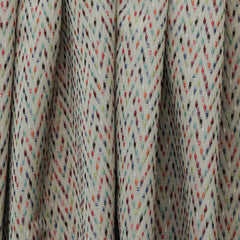 Colorful Chevron Jacquard Embroidery Curtain Panels