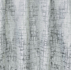 White, Ivory Diamond Jaal Jacquard Weave Curtain Panels
