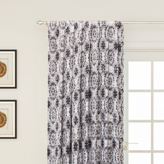 Victorian Baroque Digital Printed Polyester Curtain Panels