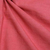 Coral Pink Cotton Linen Fabric