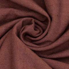Brown Cotton Linen Fabric