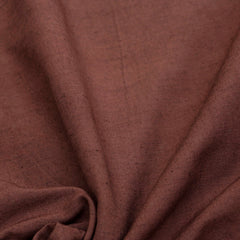 Brown Cotton Linen Fabric