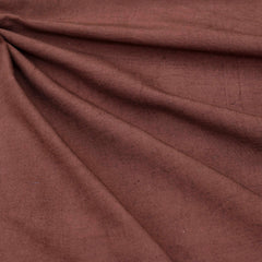 Brown Cotton Linen Fabric