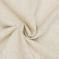 Natural Beige Cotton Linen Fabric